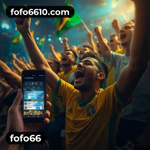 Aplicativo móvel fofo66 para iOS e Android